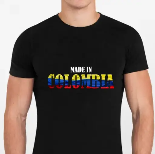 Playera Made In Colombia